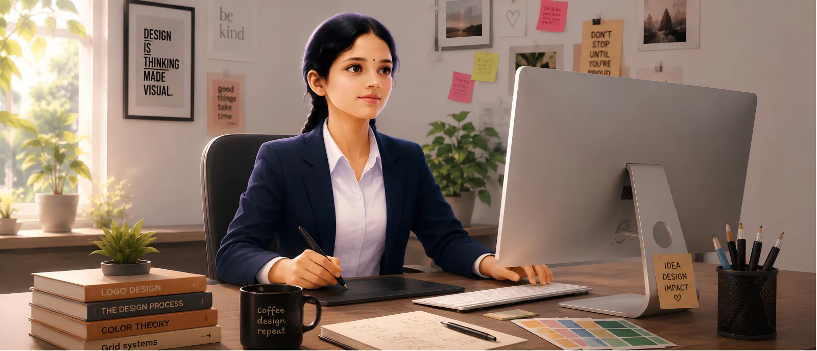 Gargi Gaur at work